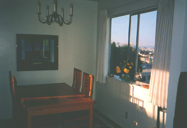 San Francisco: From the living room window