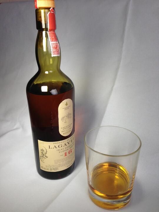 Einer des besten Whiskeys der Welt: Lagavulin 16.