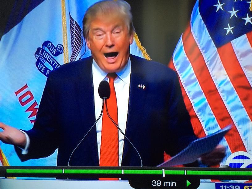 Immer wieder für einen Lacher gut: Donald Trump.