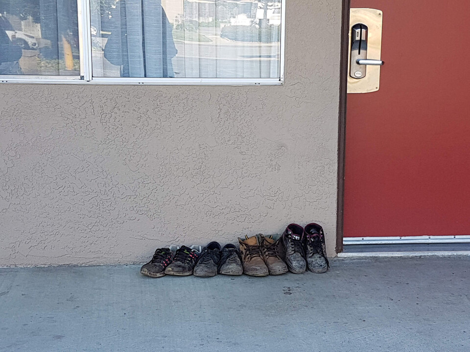 Field workers are staying in tourist motels in Salinas.