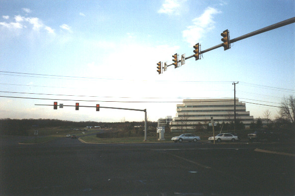 The headquarters of AOL -- in Dulles, Virginia