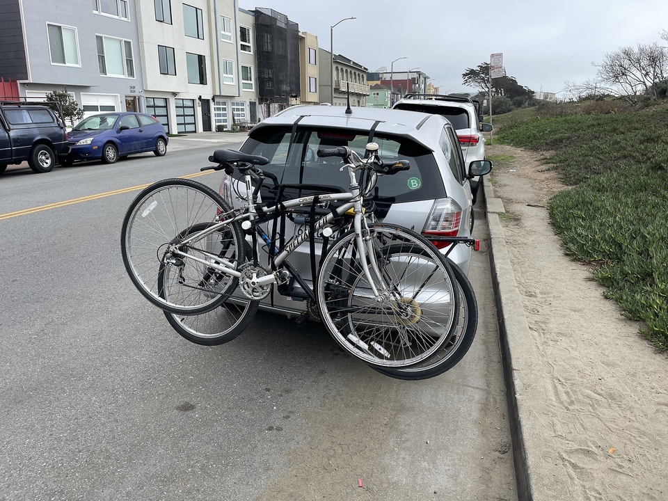 Räder auf unserem Honda Fit