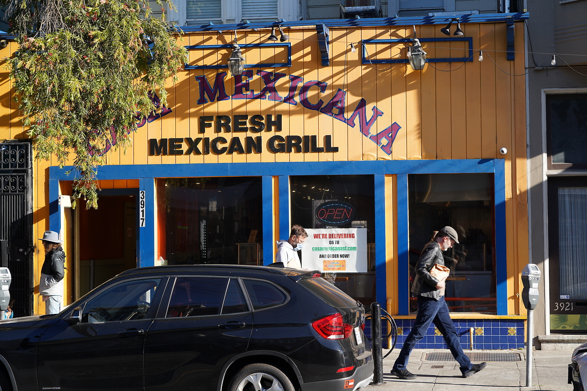 The Mexican takeout place around the corner from us.