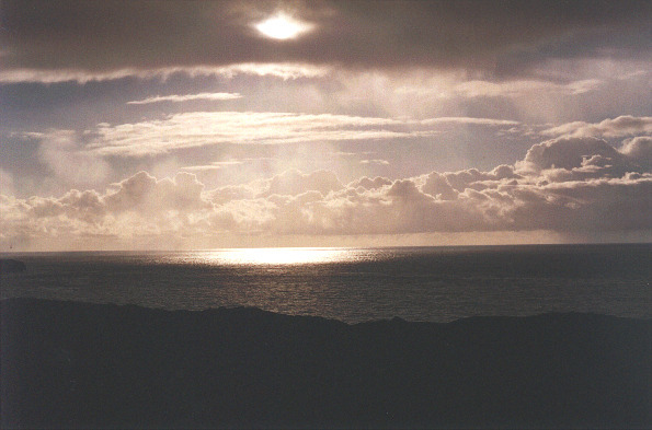 Sonne, Wolken und Wasser in Hawaii