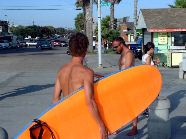 Surfer-Dude in San Diego