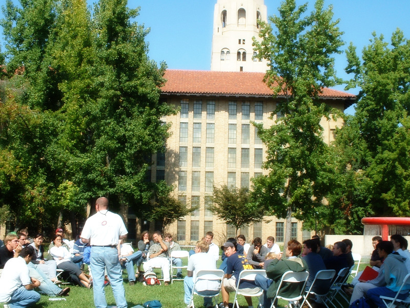 Studenten an der Stanford-Uni in Palo Alto