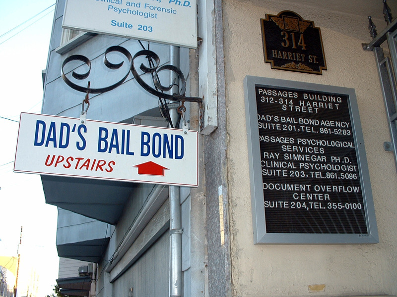 "Dad's Bail Bonds"