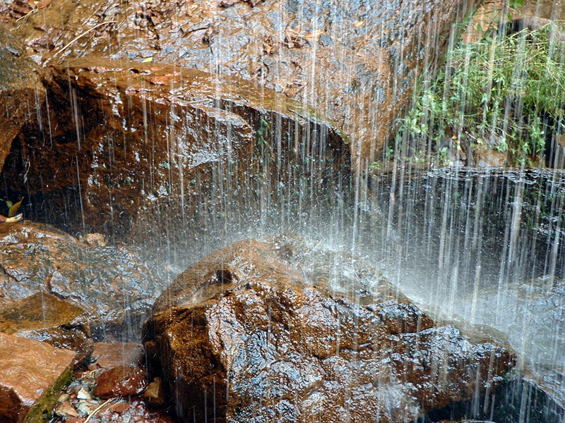 Wasserfall im Zion National Park
