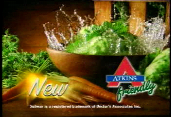 Die Imbisskette "Subway" hat ein neues "Atkins-friendly" Menü mit Salat
