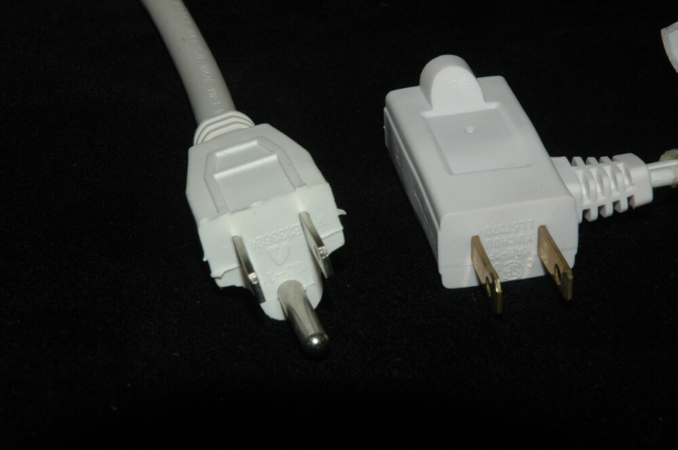 Amerikanische Stromstecker
