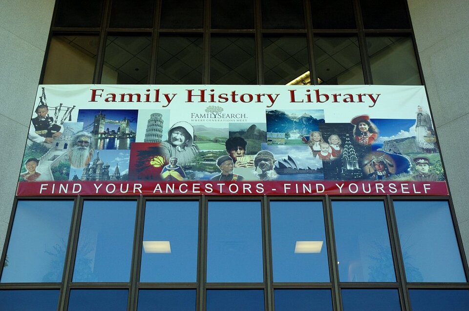 Die Family History Library der Mormonen in Salt Lake City