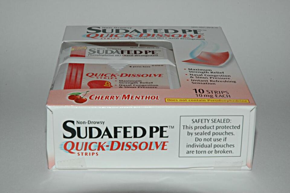 Die Mogelpackung Sudafed PE ...