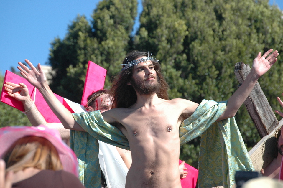 Der Gewinner des "Hunky Jesus Contest" 2008