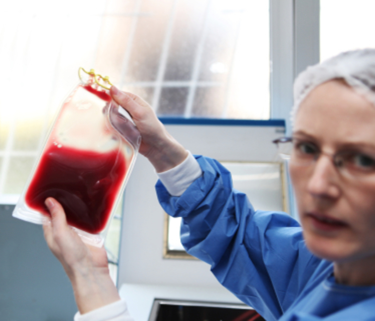 An sich eine gute Sache: Blutspenden.
