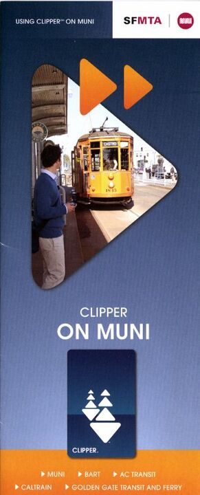 Auch uralte Straßenbahnen nehmen moderne Clipper-Karten als Zahlungsmittel an.